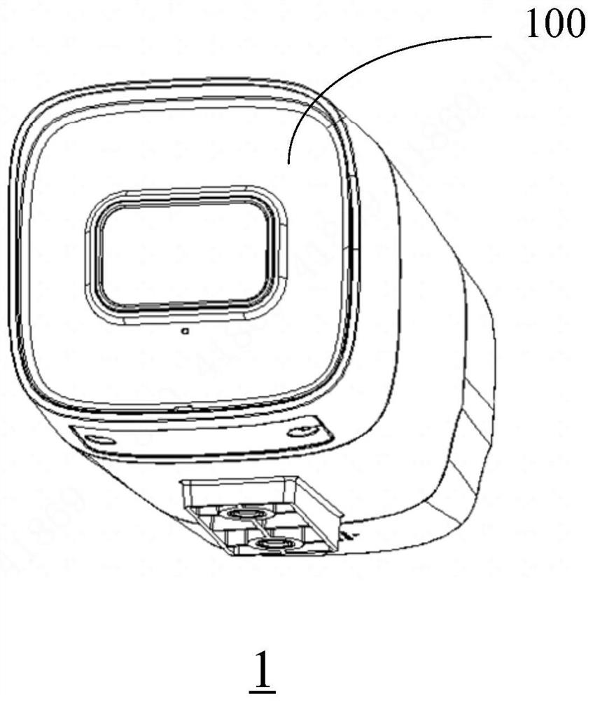 Housing assembly and camera