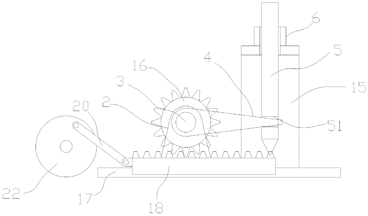 Leather perforating device for assembly line