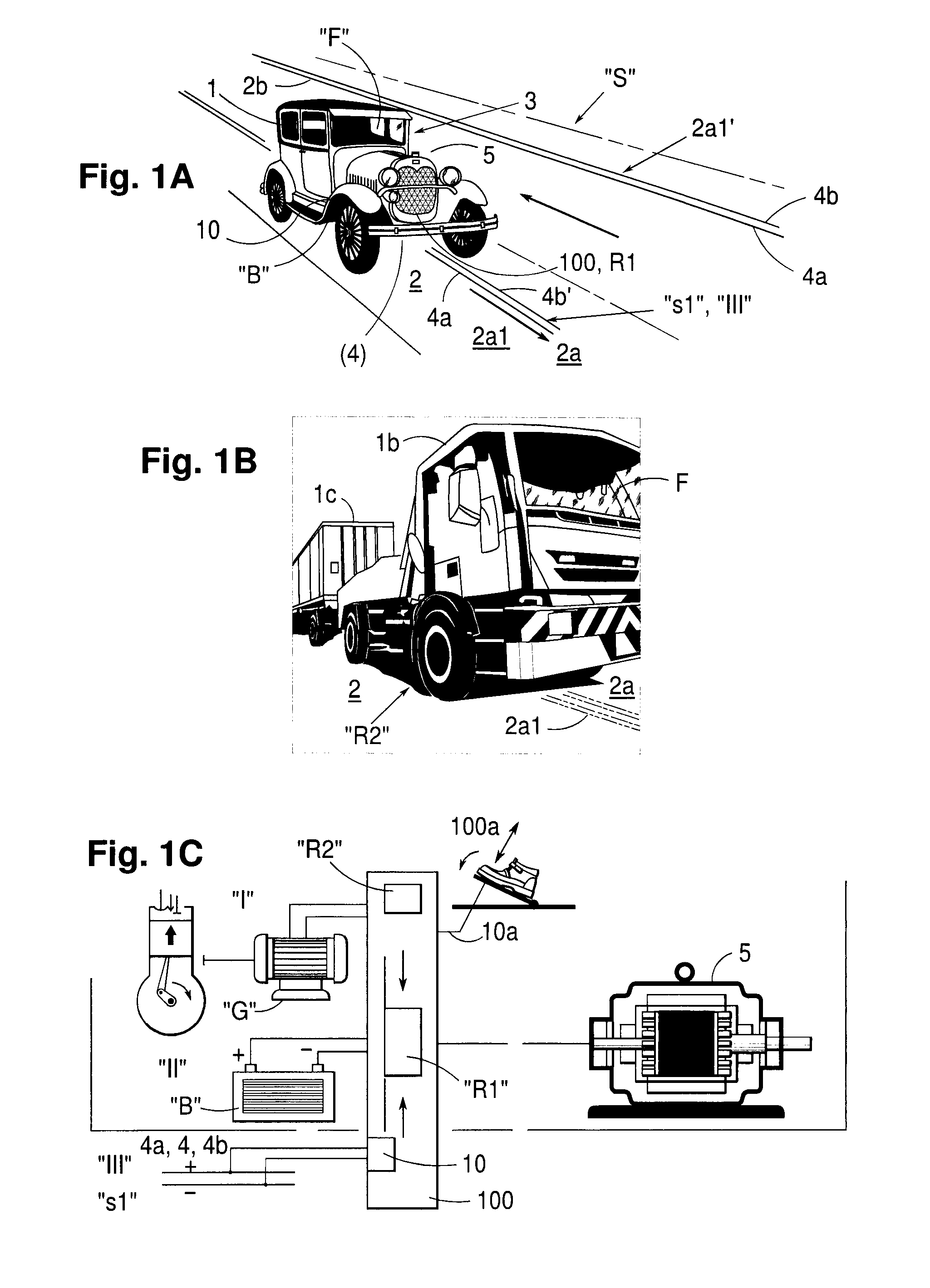 System Adapted For One or More Electrically Propellable Vehicles (A Snow Plough Arrangement)