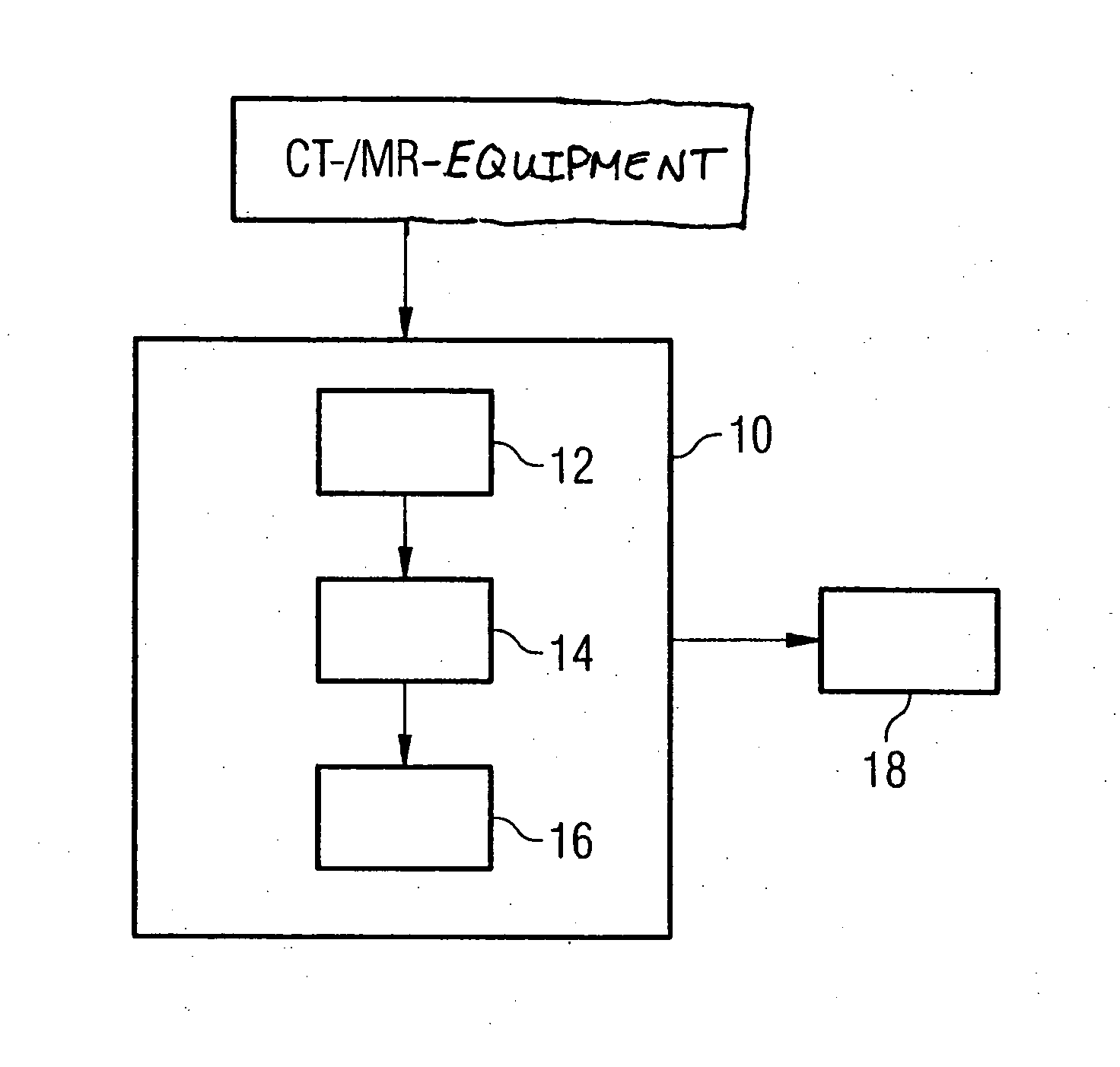 Method and apparatus for the loading and postprocessing of digital three-dimensional data