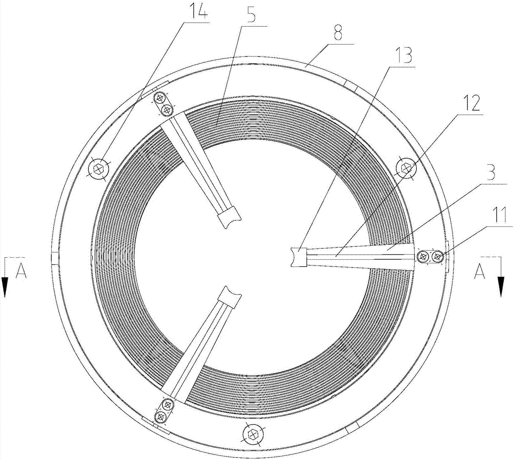 Three-point self-centering device