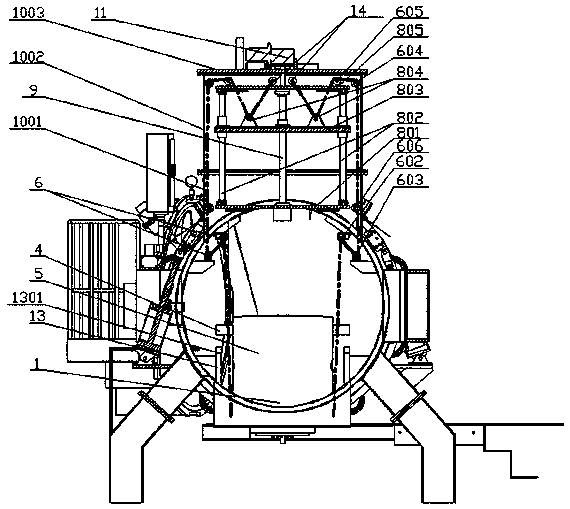 An automatic dumping mechanism