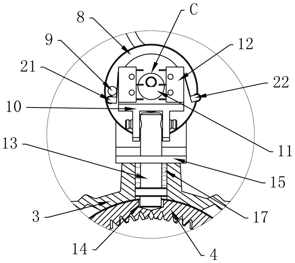 Electric clutch type winch