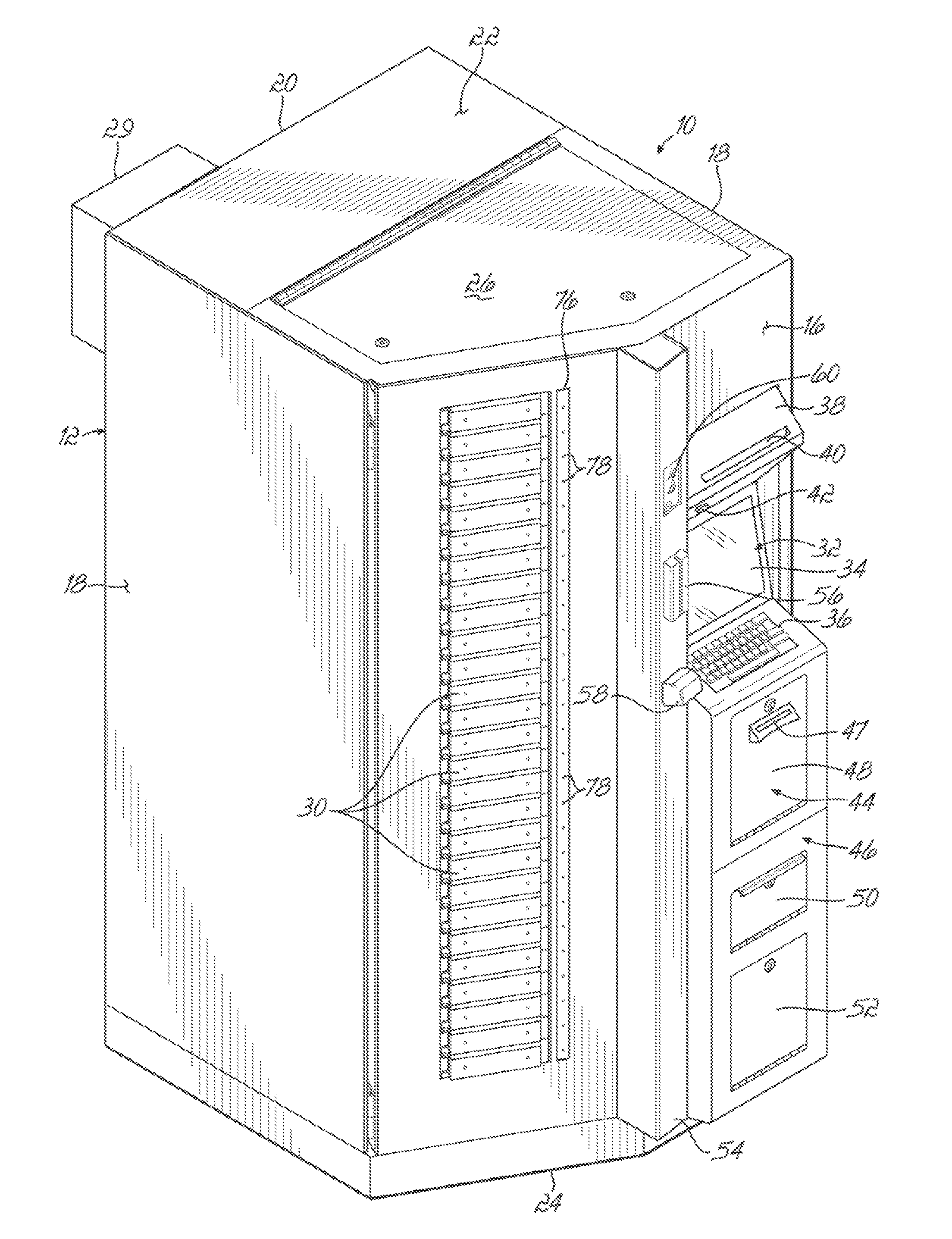 Method and apparatus for onsite distribution of medications and medical supplies