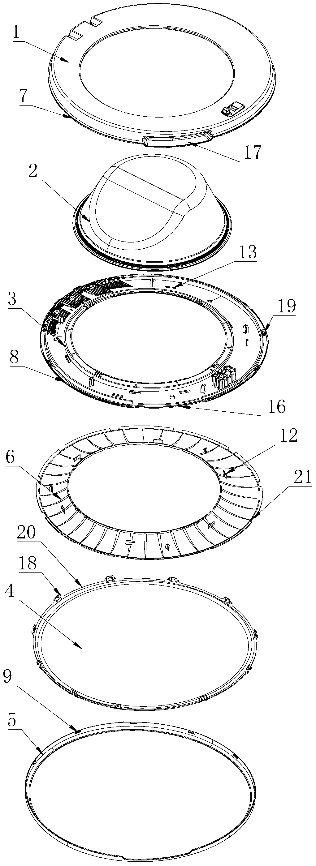 Door body of a drum washing machine and the drum washing machine