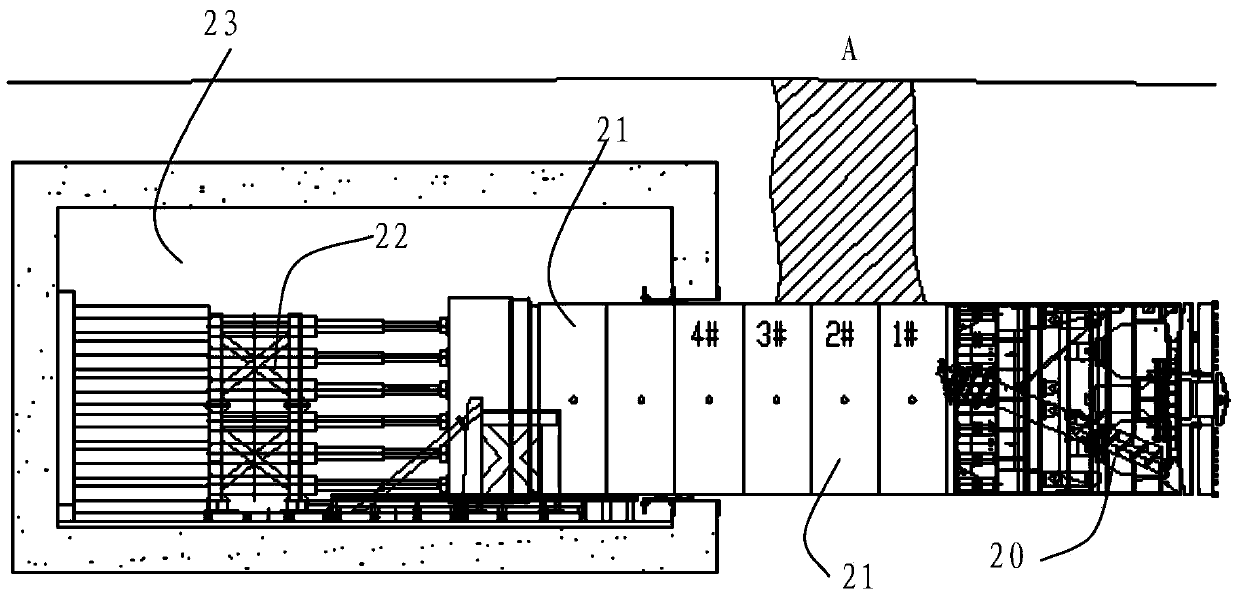 Method for controlling soil deformation in large rectangular pipe jacking