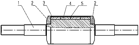 Rotor structure of a high-speed permanent magnet synchronous motor