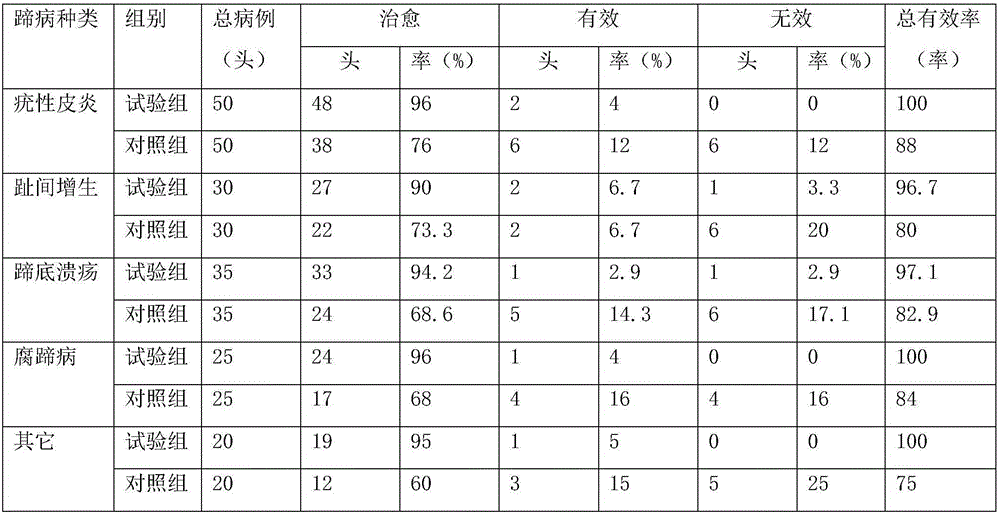 Milk cow hoof protection paste capable of enhancing immunity and preparation method thereof