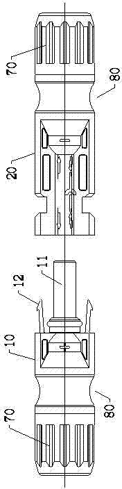 Plug-pull photovoltaic connector