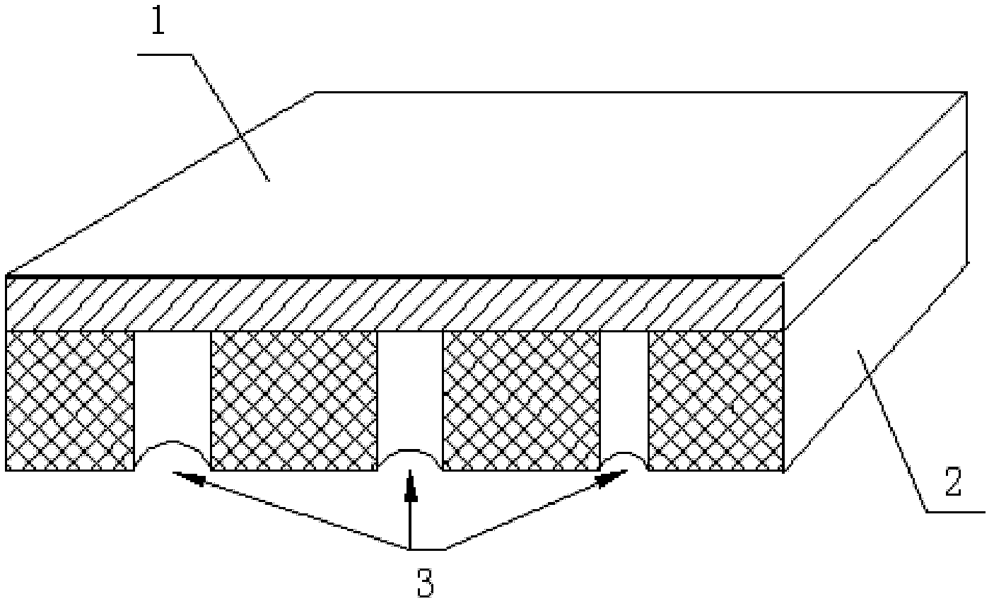 Method for ultrasonic detection of bonding quality of thin-walled metal and non-metal material
