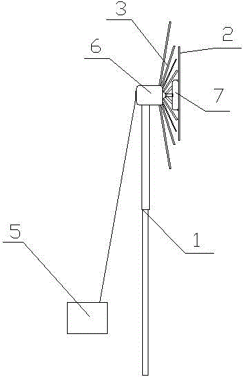 Branch and leaf clipping device