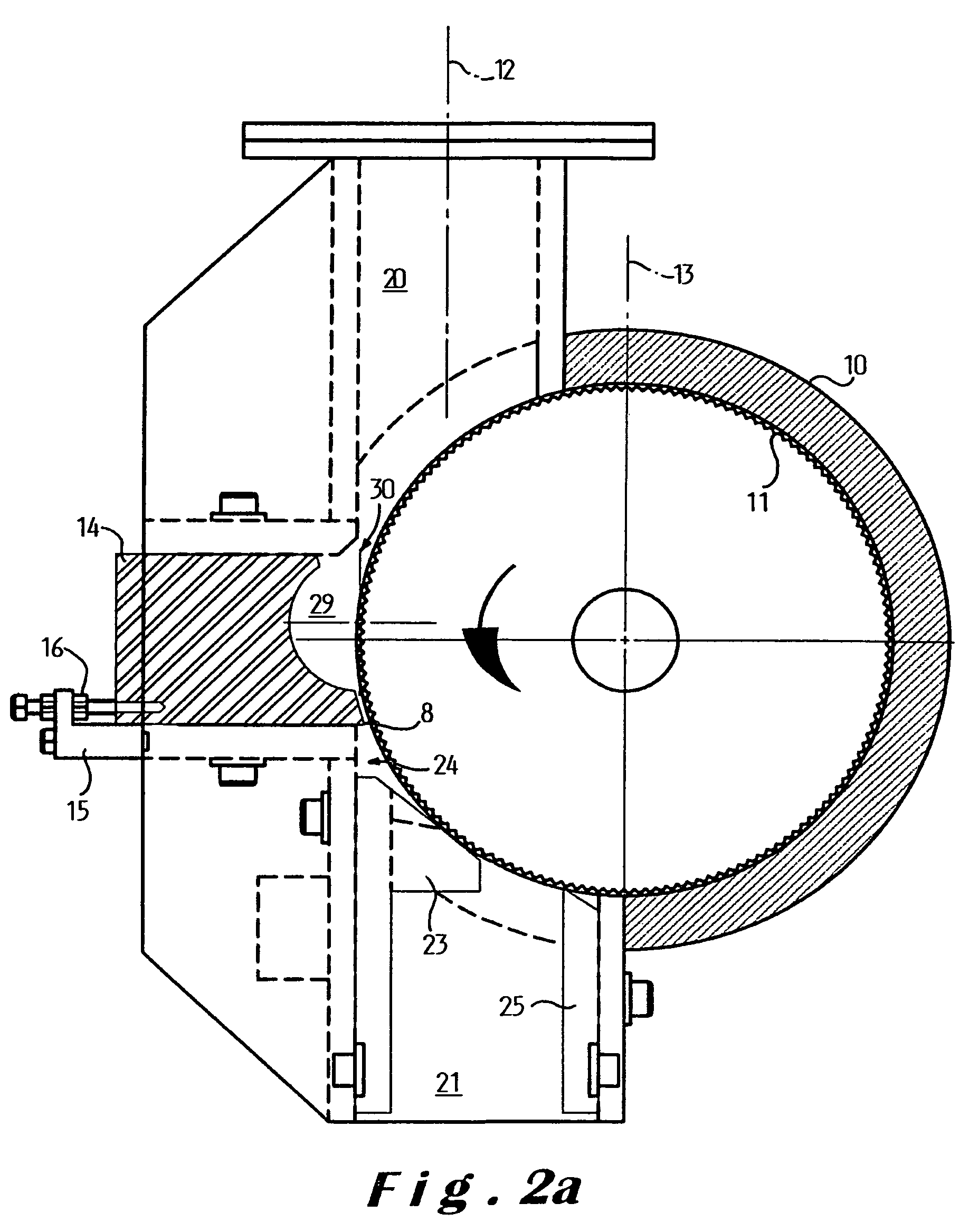 Unit and method for recycling a bituminous membrane