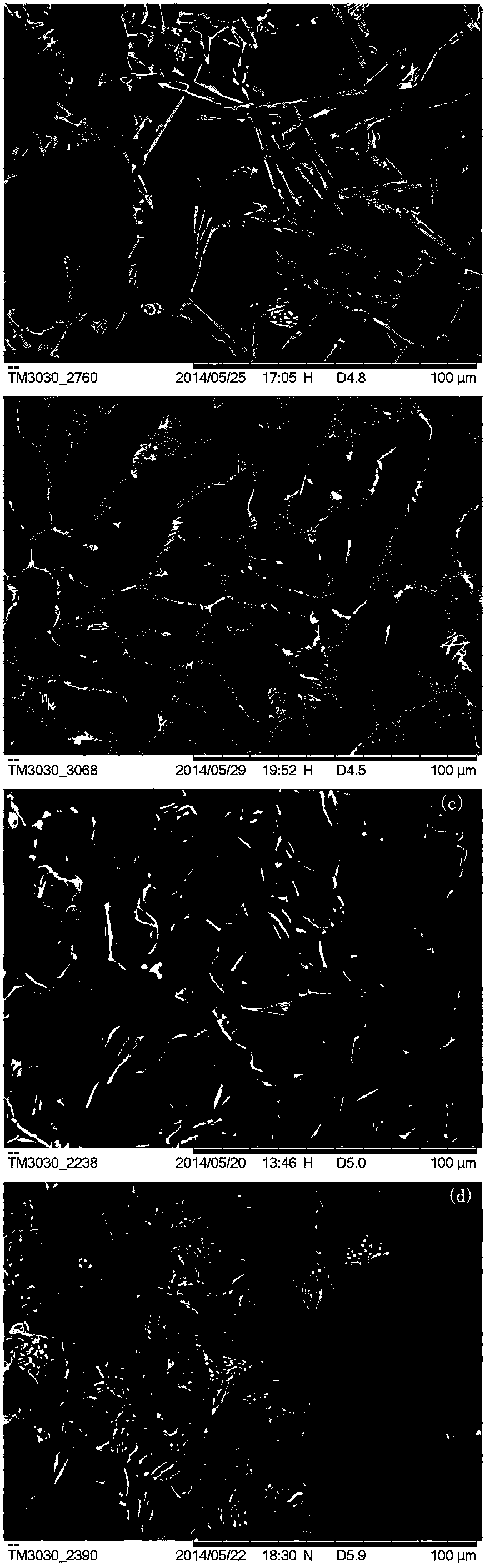 Permanent modifier capable of improving electrical conductivity of hypo eutectic Al-Si alloy as well as preparation method and using method of permanent modifier