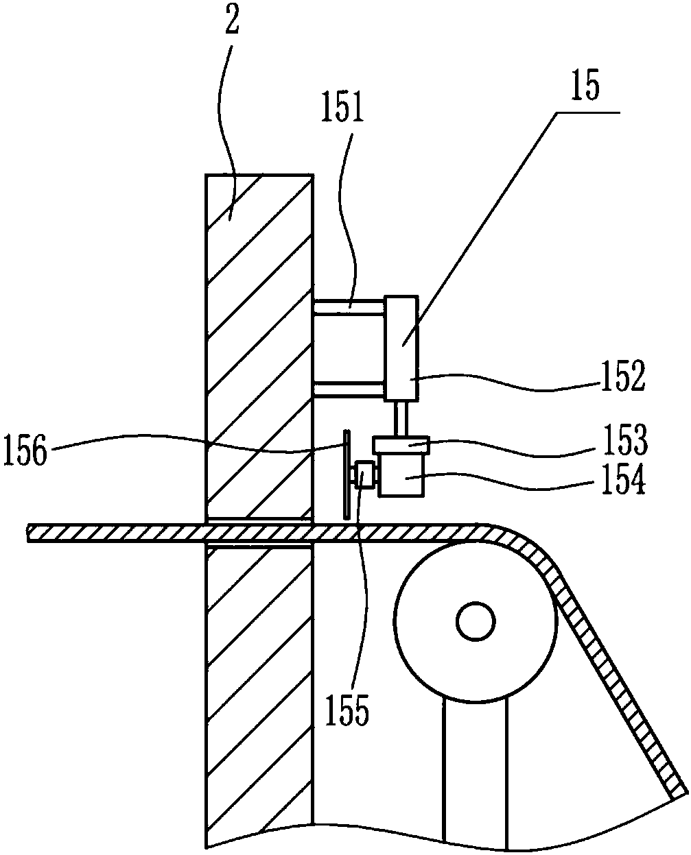 Electric wire winding and cutting device