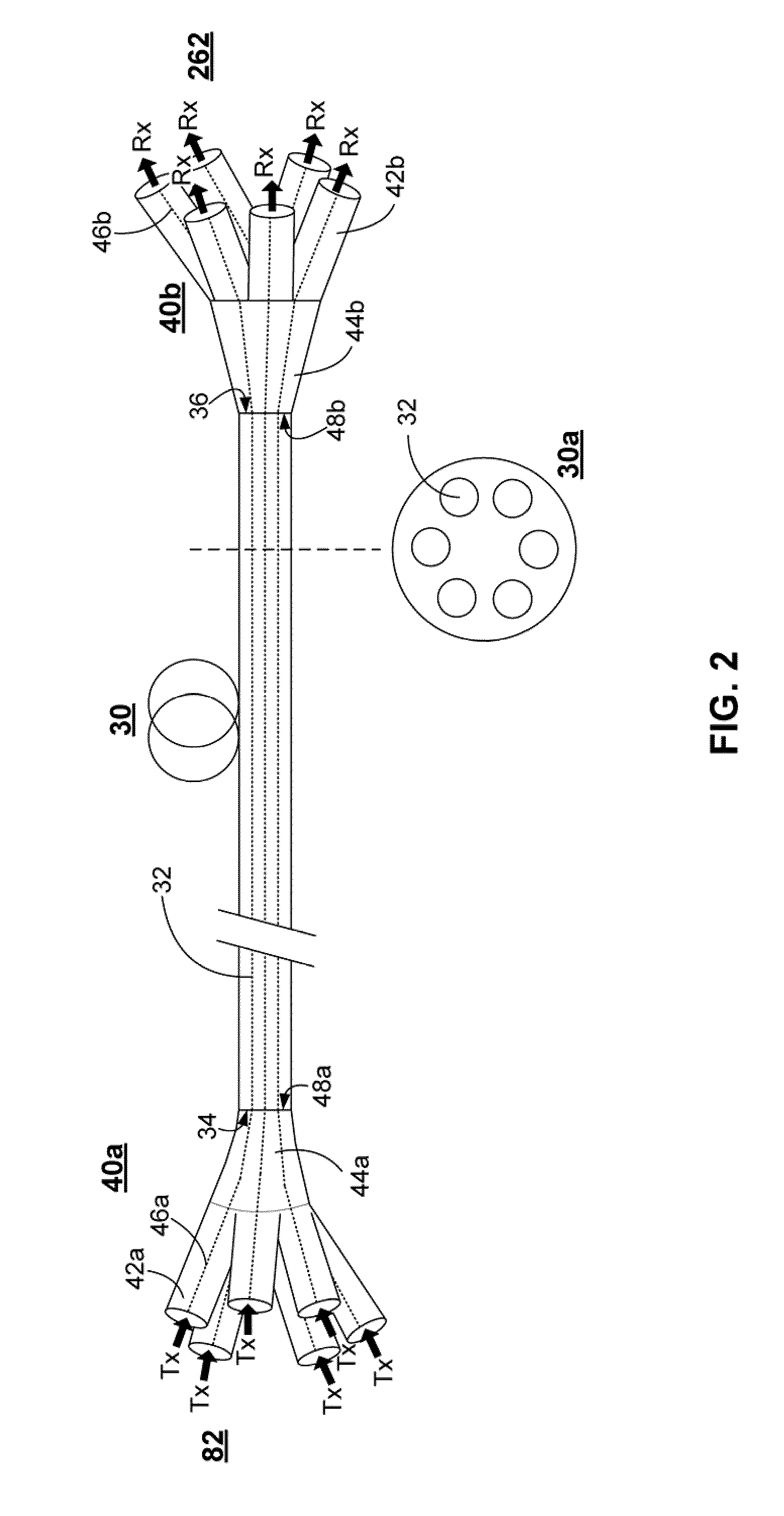 Multicore transmission and amplifier fibers and schemes for launching pump light to amplifier cores