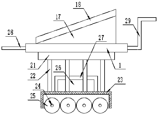 Small-sized road sweeper