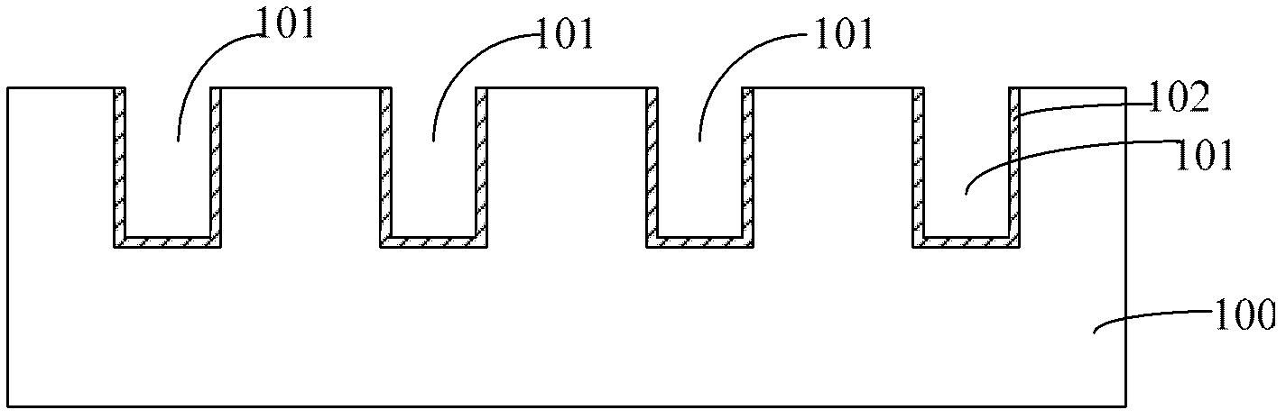 Method for modifying appearances of side walls of through holes