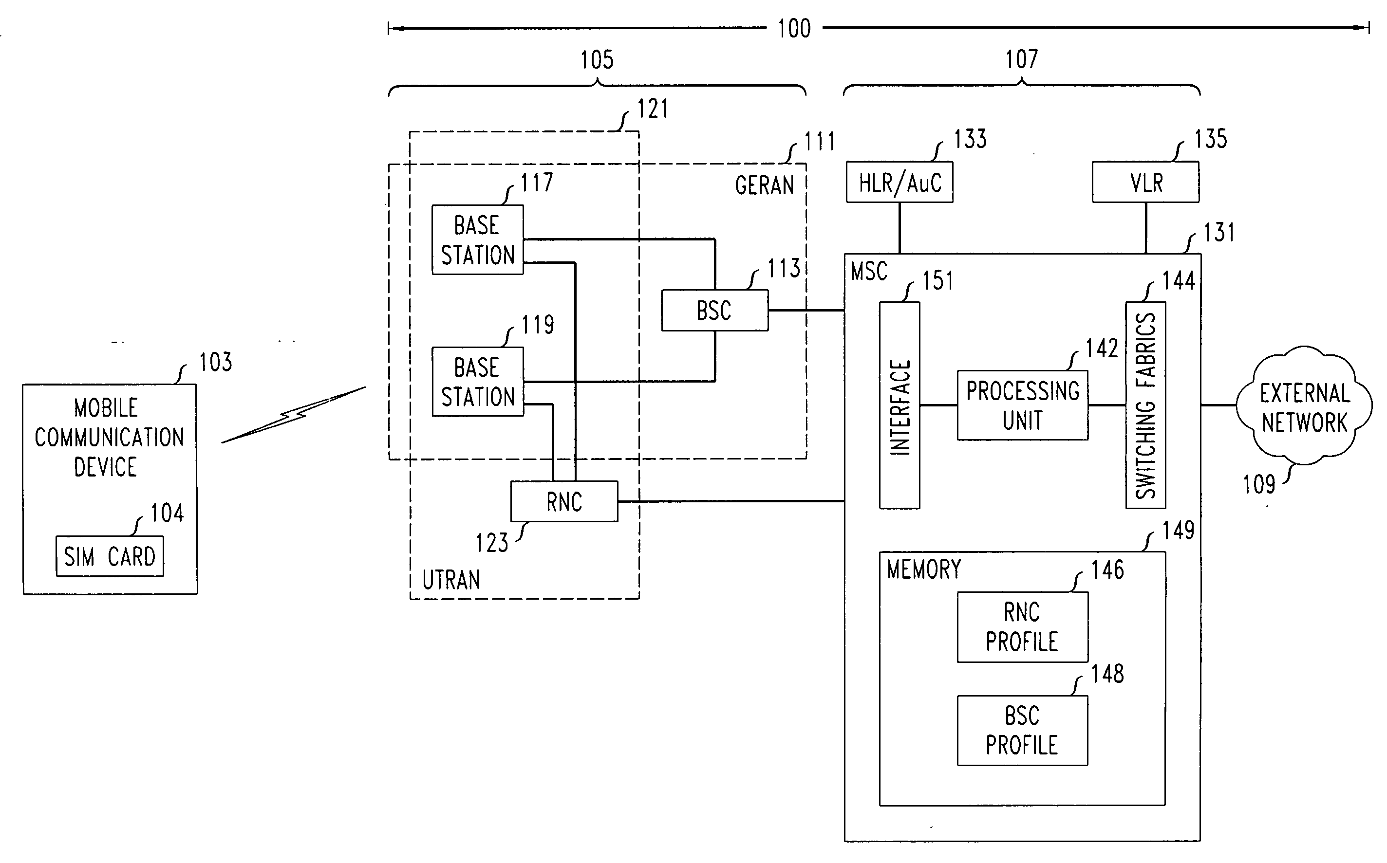 Technique for restricting access to a wireless communication service