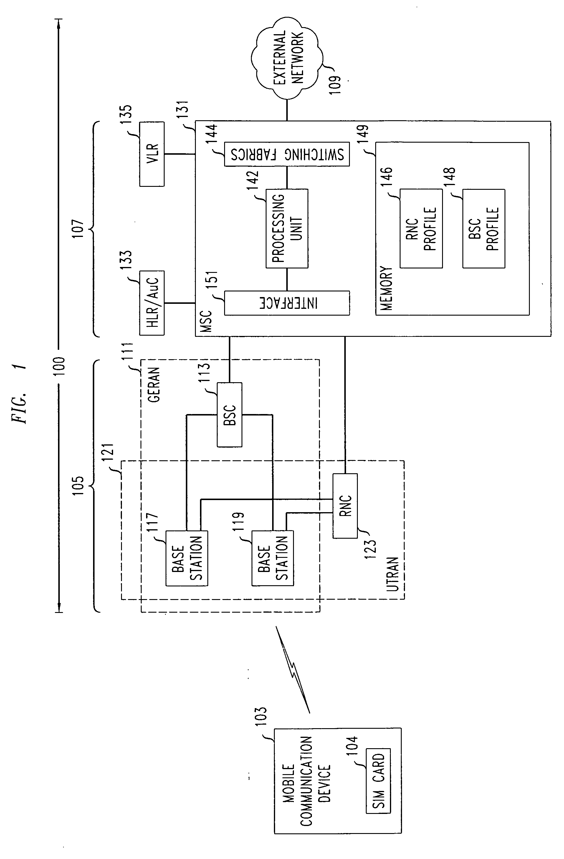 Technique for restricting access to a wireless communication service