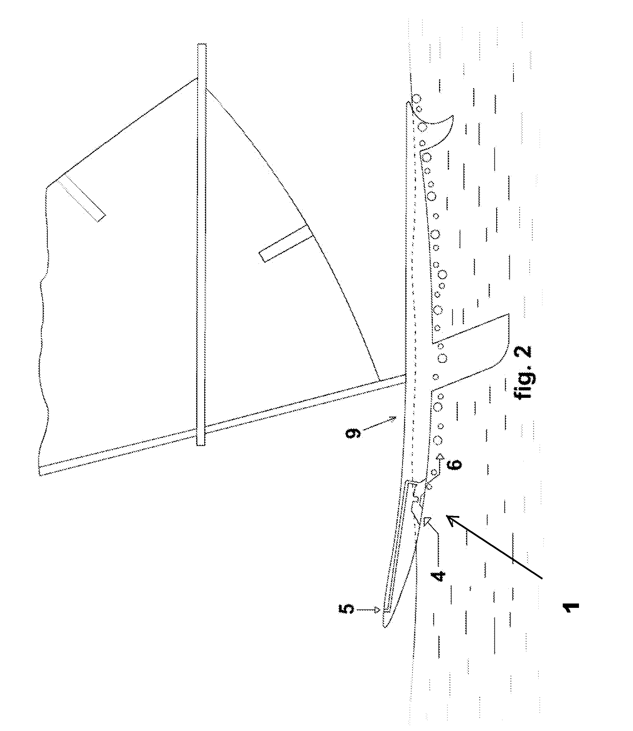 Apparatus for reducing drag on a nautical vessel