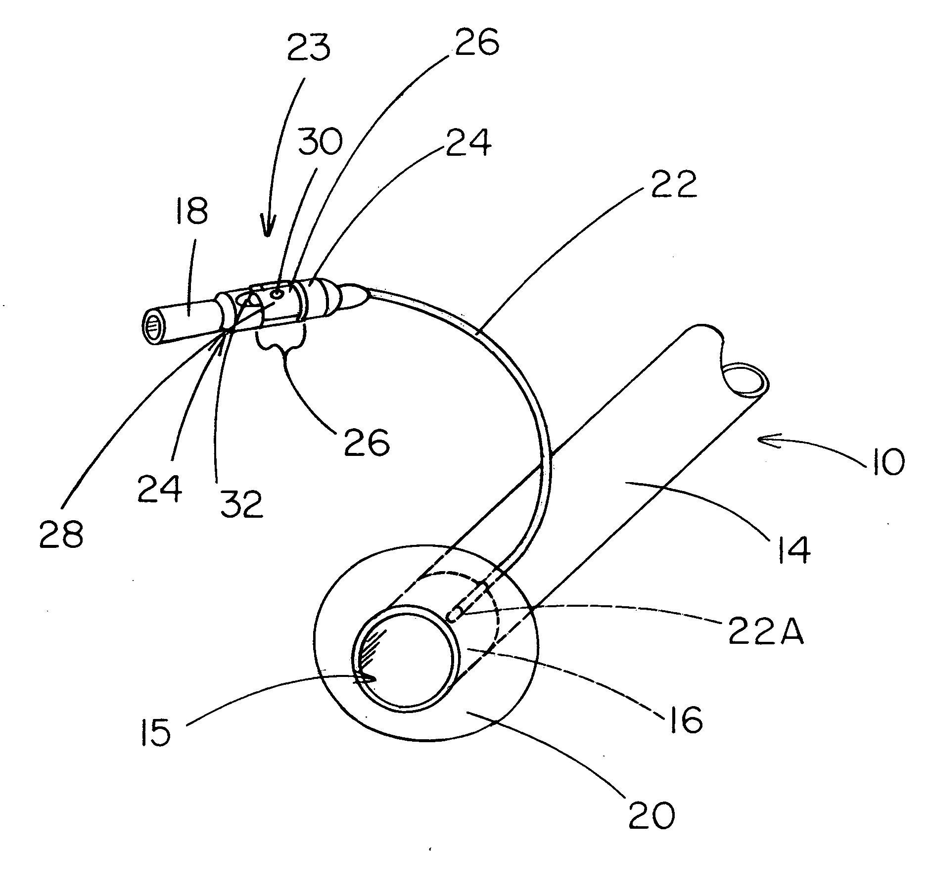 Combined fixed volume retention cuff and relief valve
