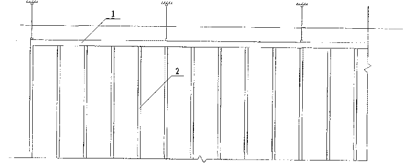 Method for installation of fixed cell curtain wall connecting piece of dragon's bone influenced by deflection