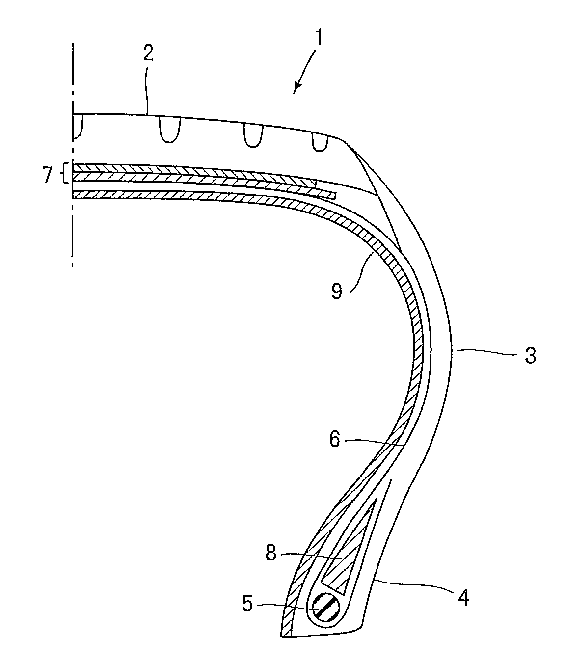 Polymer laminate and pneumatic tire using the same as inner liner
