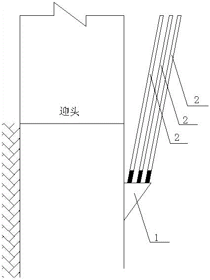 Pressure relief method capable of satisfying parallel operation of tunneling and pressure relieving