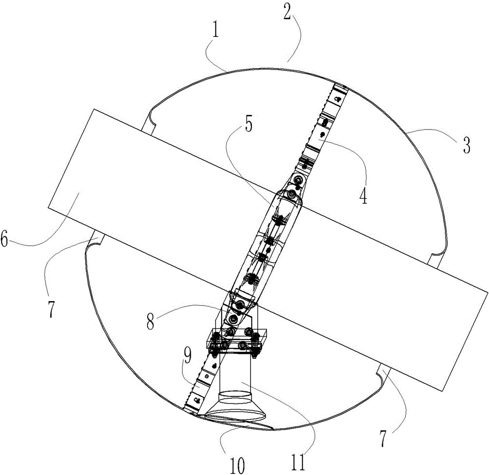 The static contact assembly of the valve hall and the connection fittings between the tubular busbar and the static contact