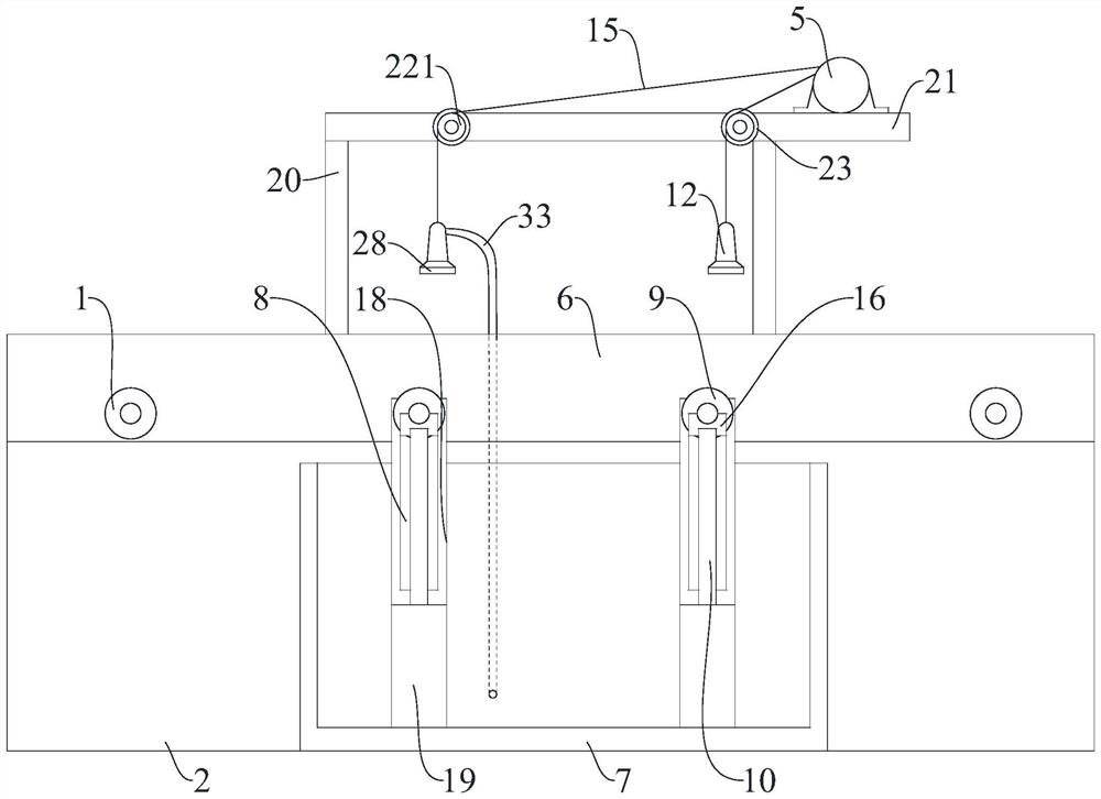 Conveying platform for steel processing and production