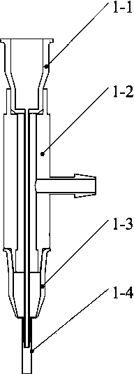 One-stop preparation method of vascularized life structure body