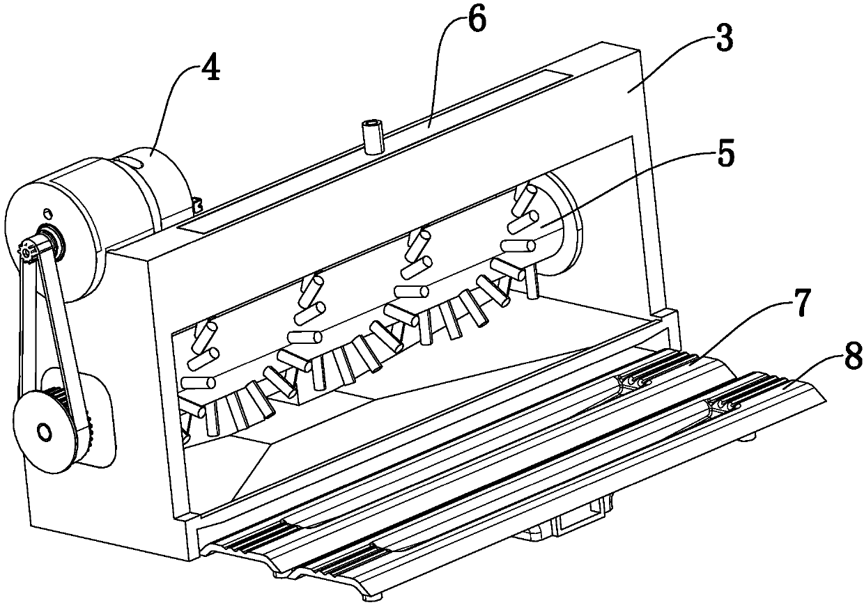 Washing base for automatically washing wiping rag in mopping robot