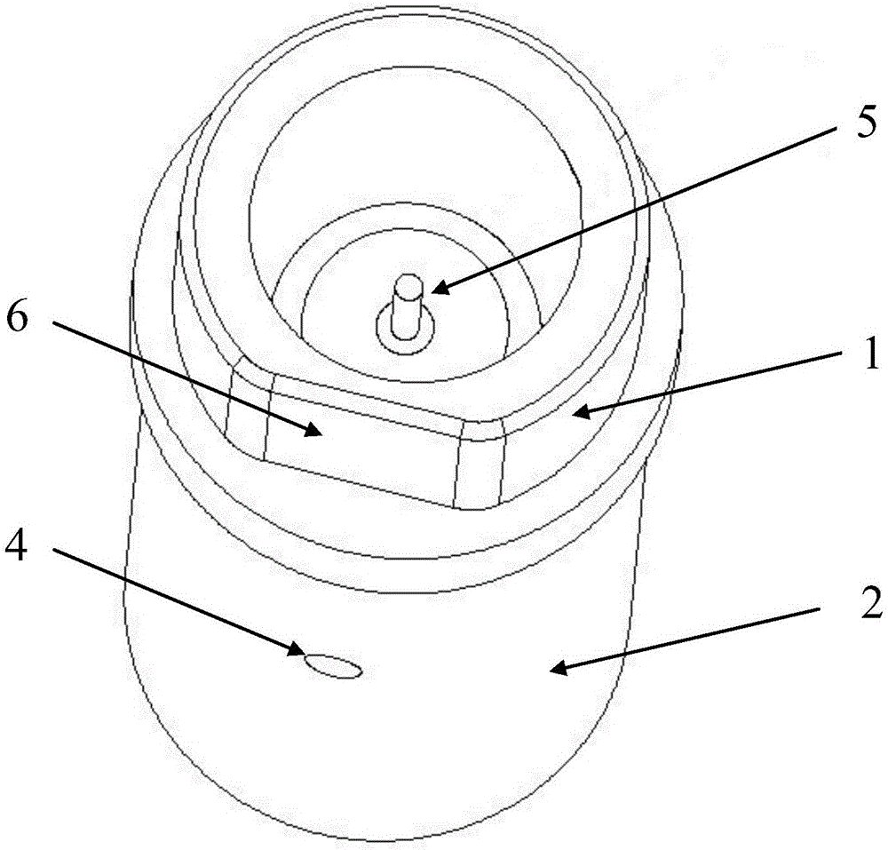 Magnetic coupling feeding based circularly polarized antenna