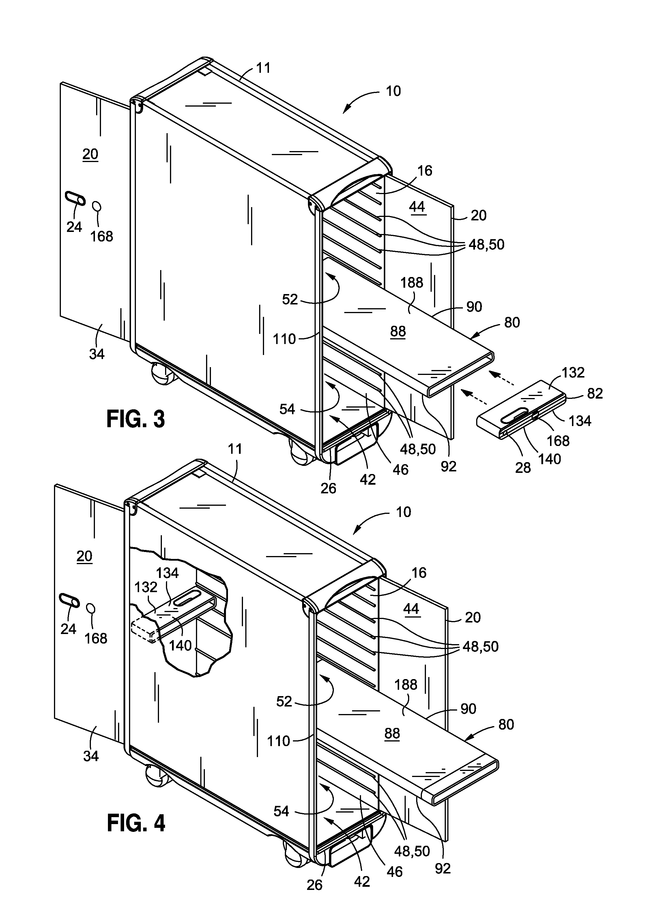 Passively cooled container system and method