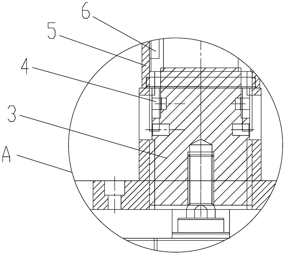 Double-layer spring clamp device installed in motor shell