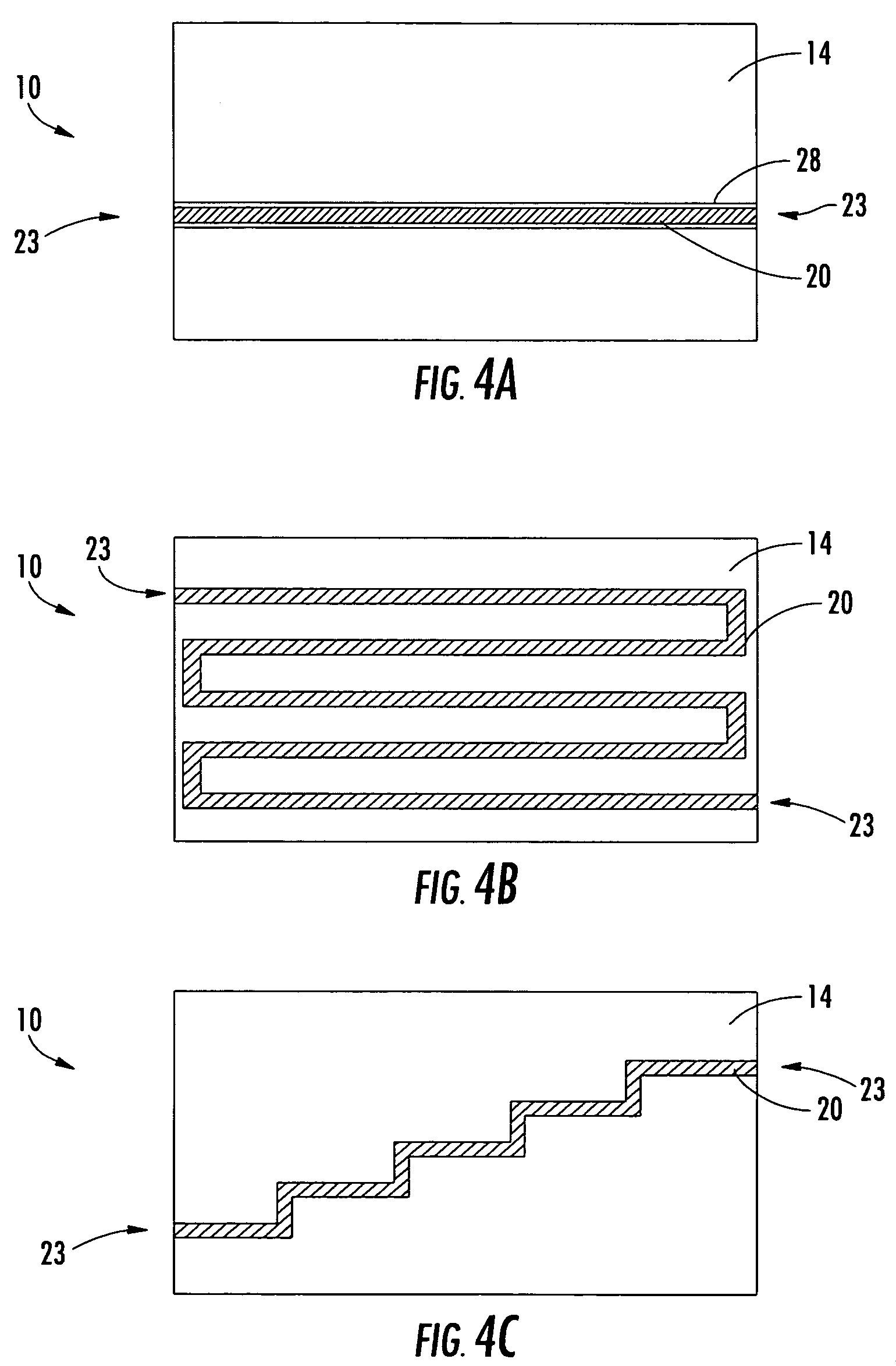 Wear monitoring system with embedded conductors
