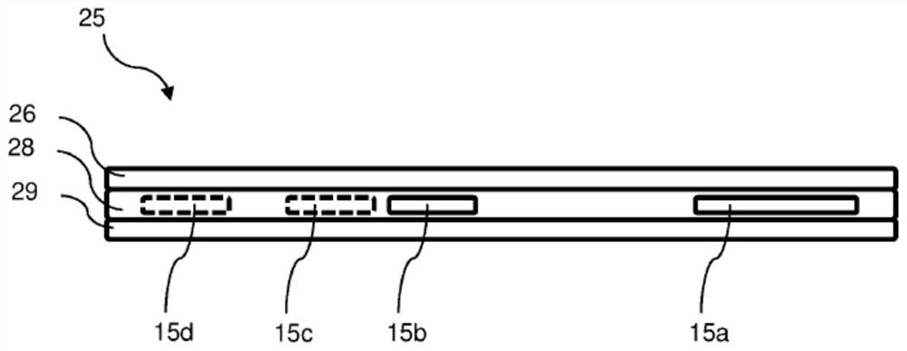 Sensor support for arranging on a prosthesis