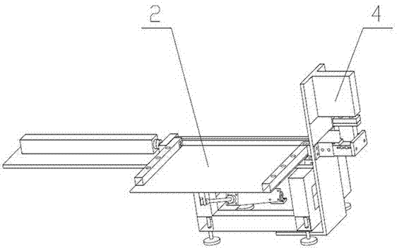 Automatic assembly mechanism for ballast iron core E sheet