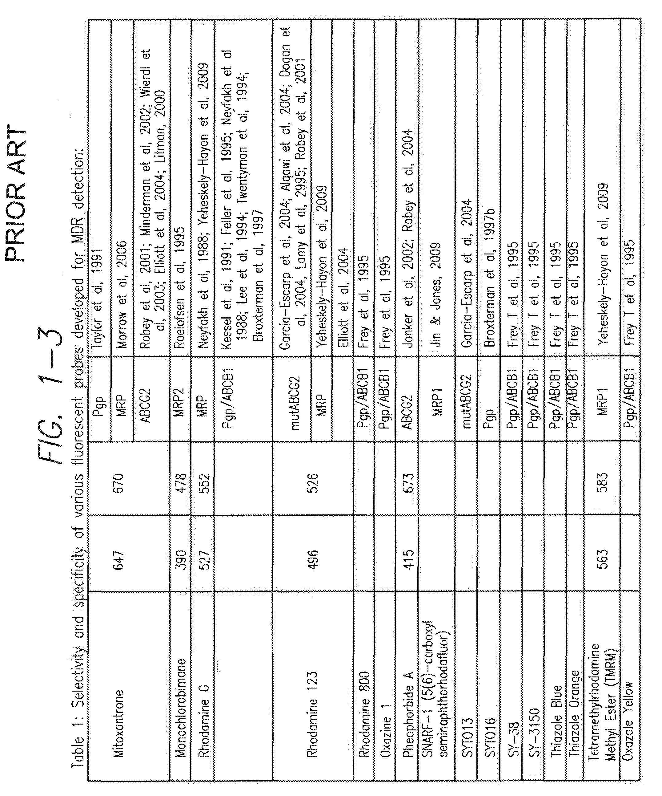 Processes and kits for determining multi-drug resistance of cells