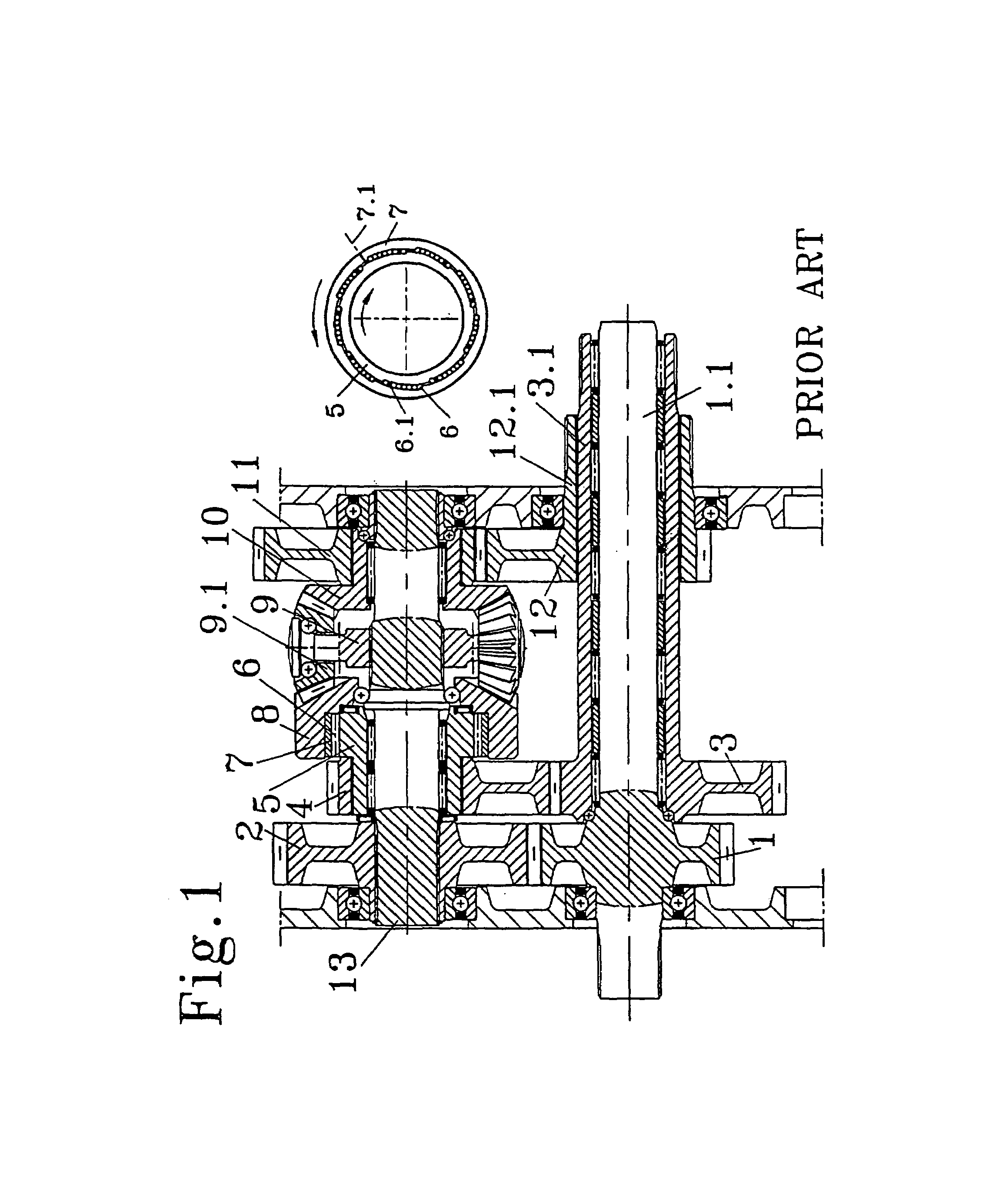 All gear infinitely variable transmission