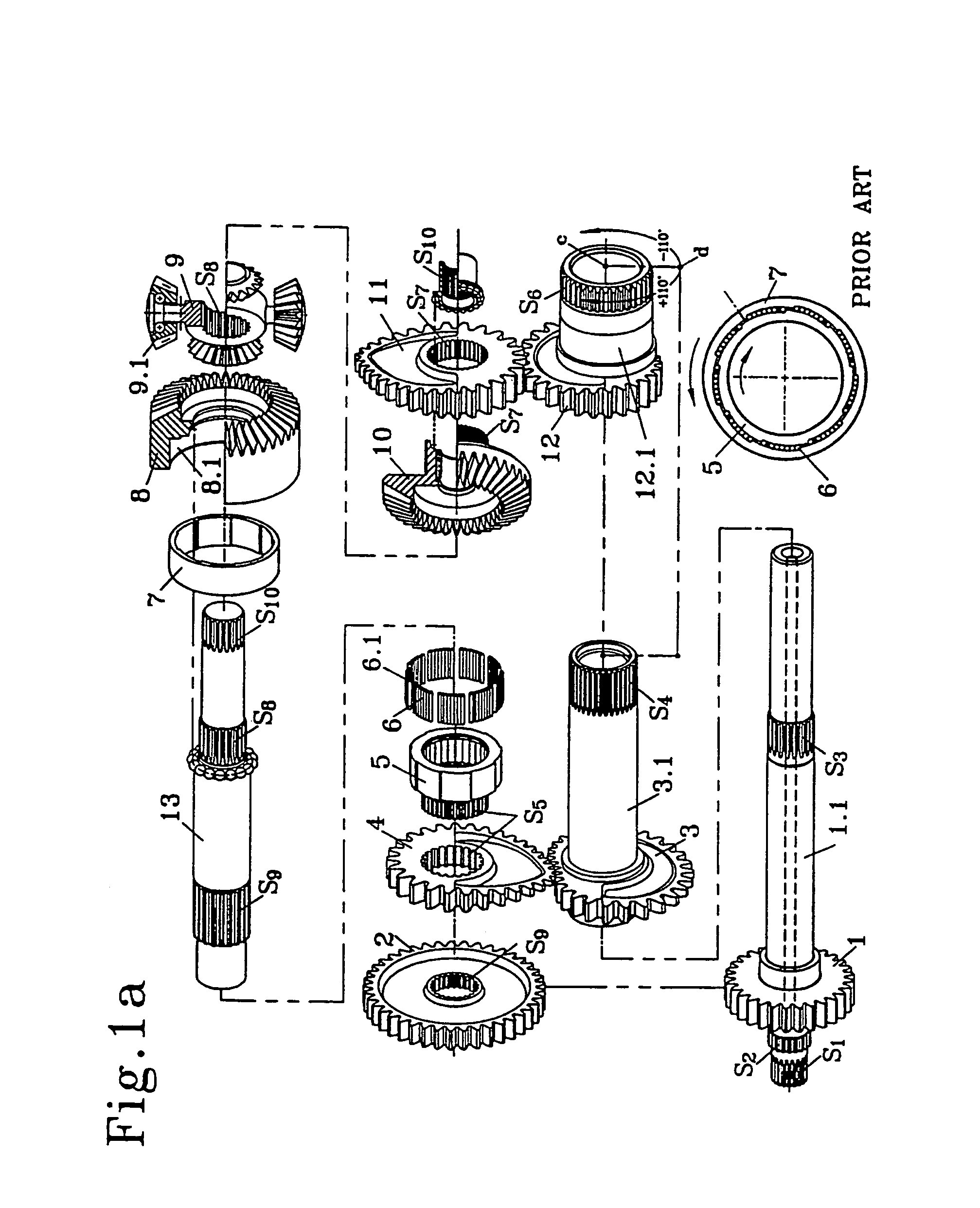 All gear infinitely variable transmission