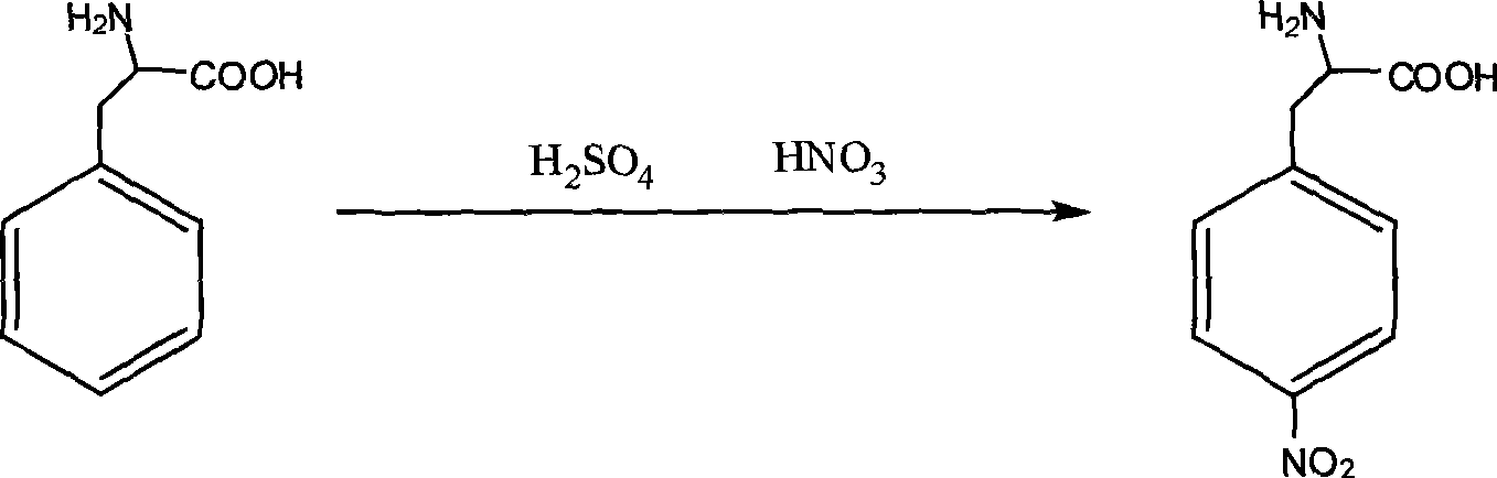 Synthesis method of L-p-nitrophenylalanine
