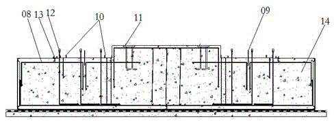 Proton waste beam station construction technique