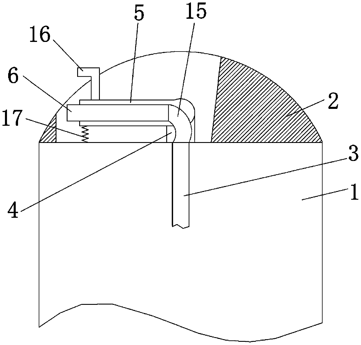 Cup cover with folding type straw and using method thereof