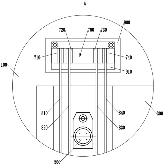 Aluminum-based composite material extrusion device