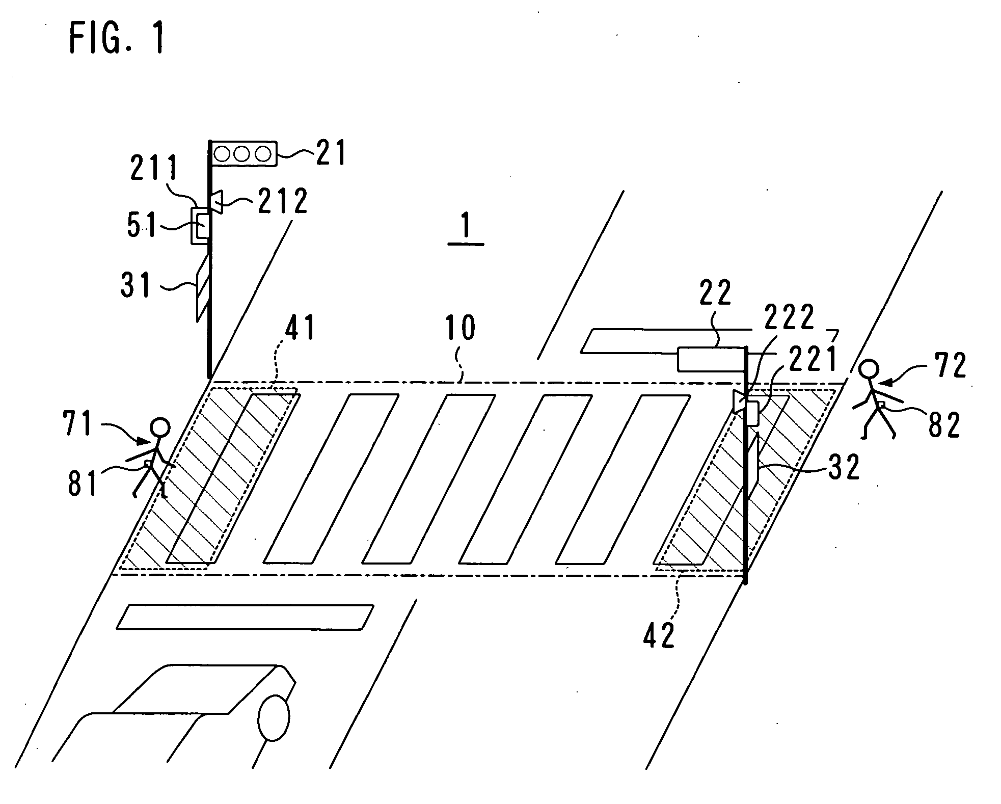 Controller device of traffic signal equipment