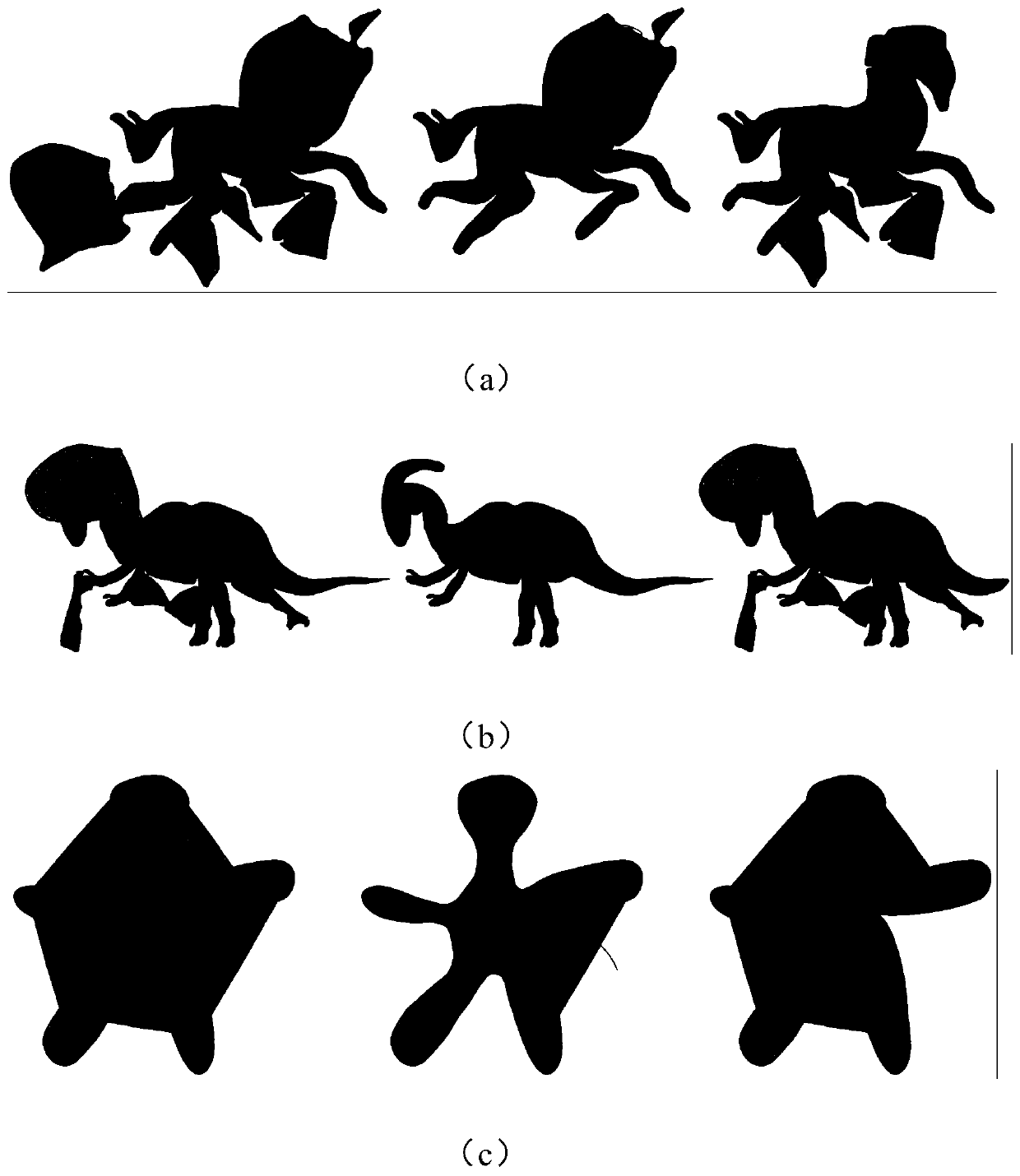 Orange peel forming art design method and device