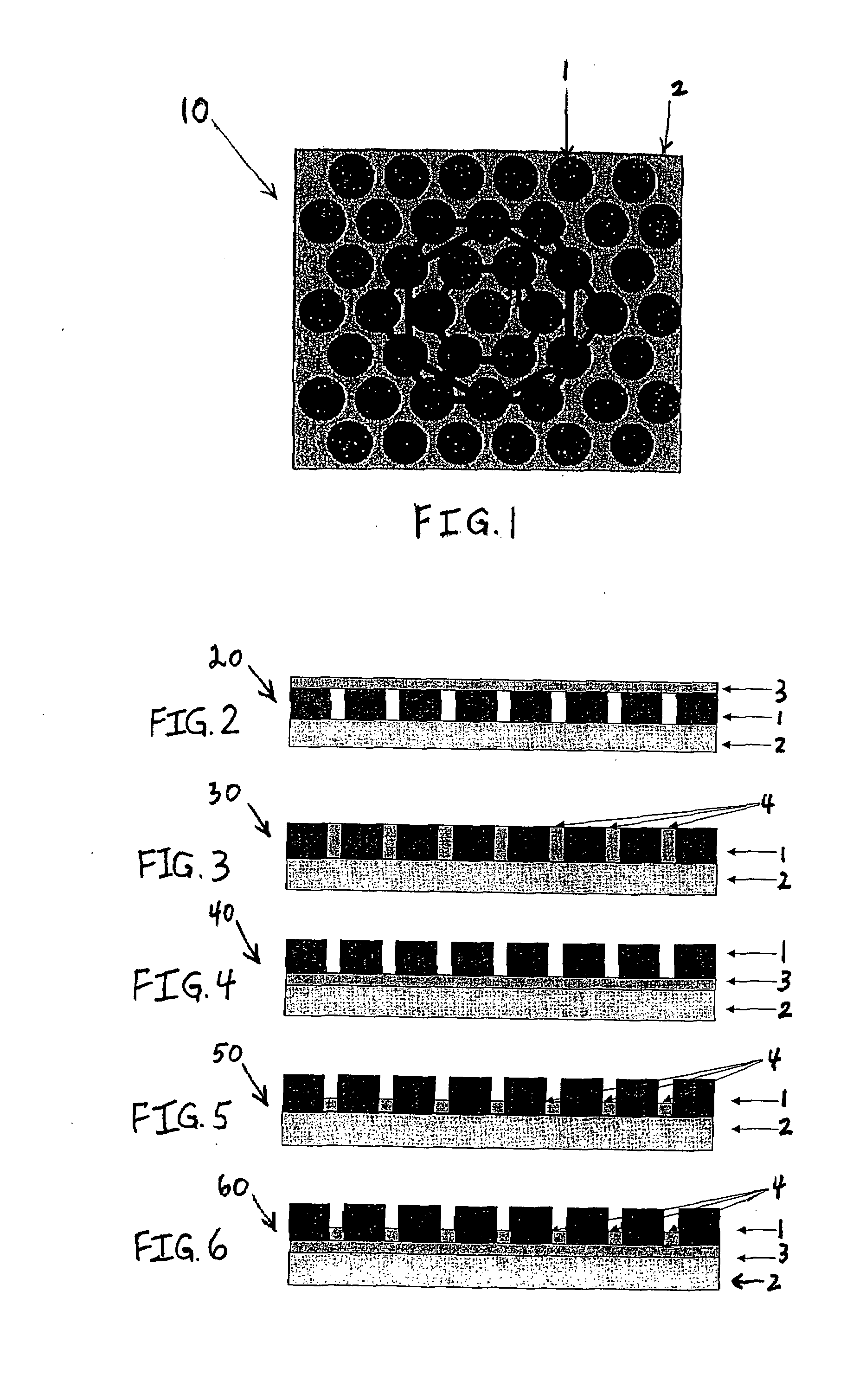 Bit patterned magnetic media with exchange coupling between bits