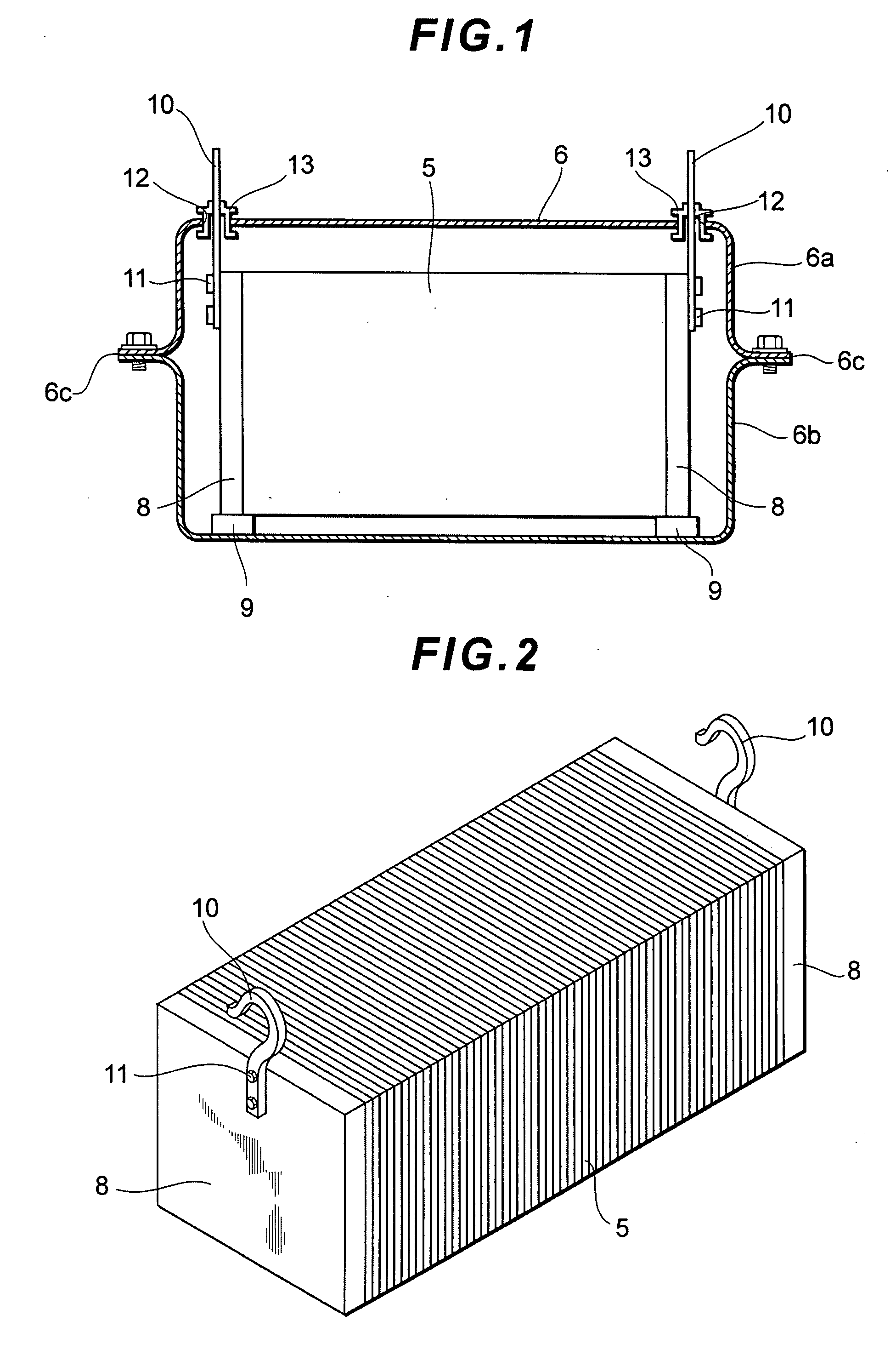 Fuel Cell Stack, Installation Structure Of Fuel Cell Stack, Method Of Transporting Fuel Cell Stack, And Method Of Mounting Fuel Cell Stack On Vehicle