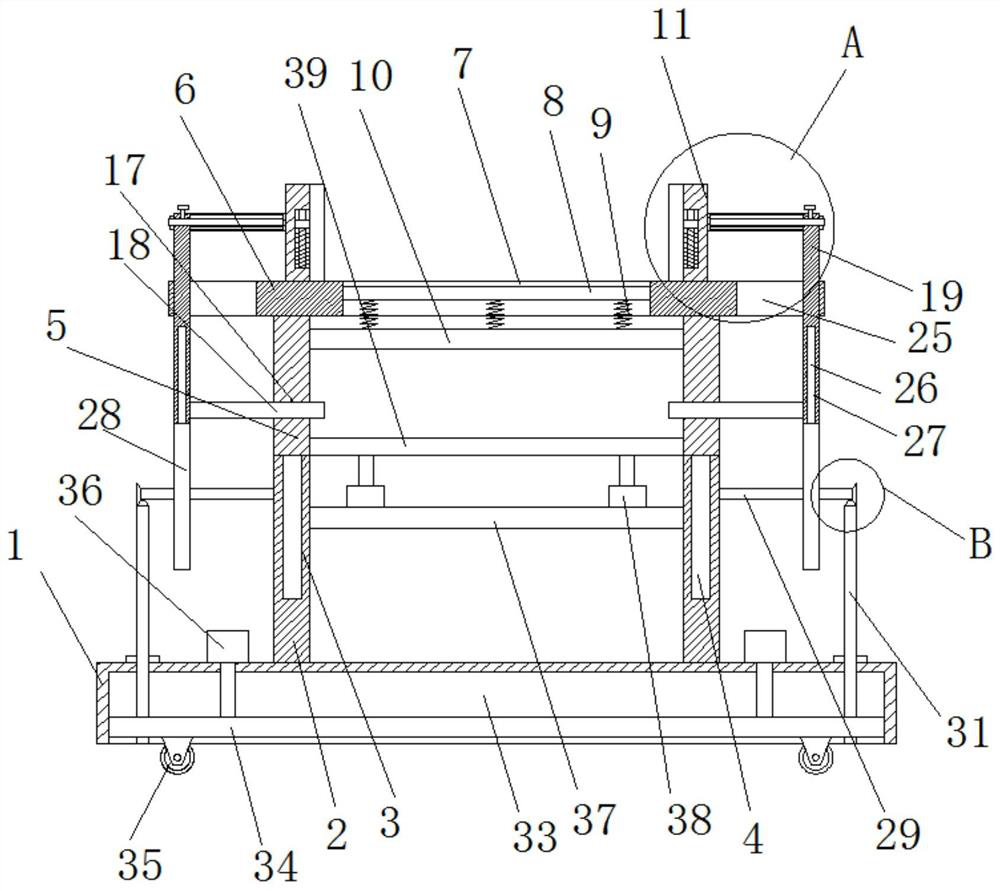 Supporting equipment for bridge construction in the field of bridge engineering